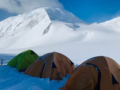 Climbing tour to Mt. Khuiten peak/4374m/,  Altai Tavan Bogd mountain /12 days/