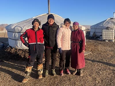 Central Mongolia winter tour/4 days/
